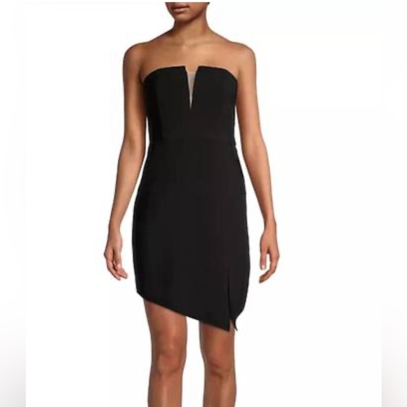 LIV FOSTER Black Cocktail Dress Size 2 NWT